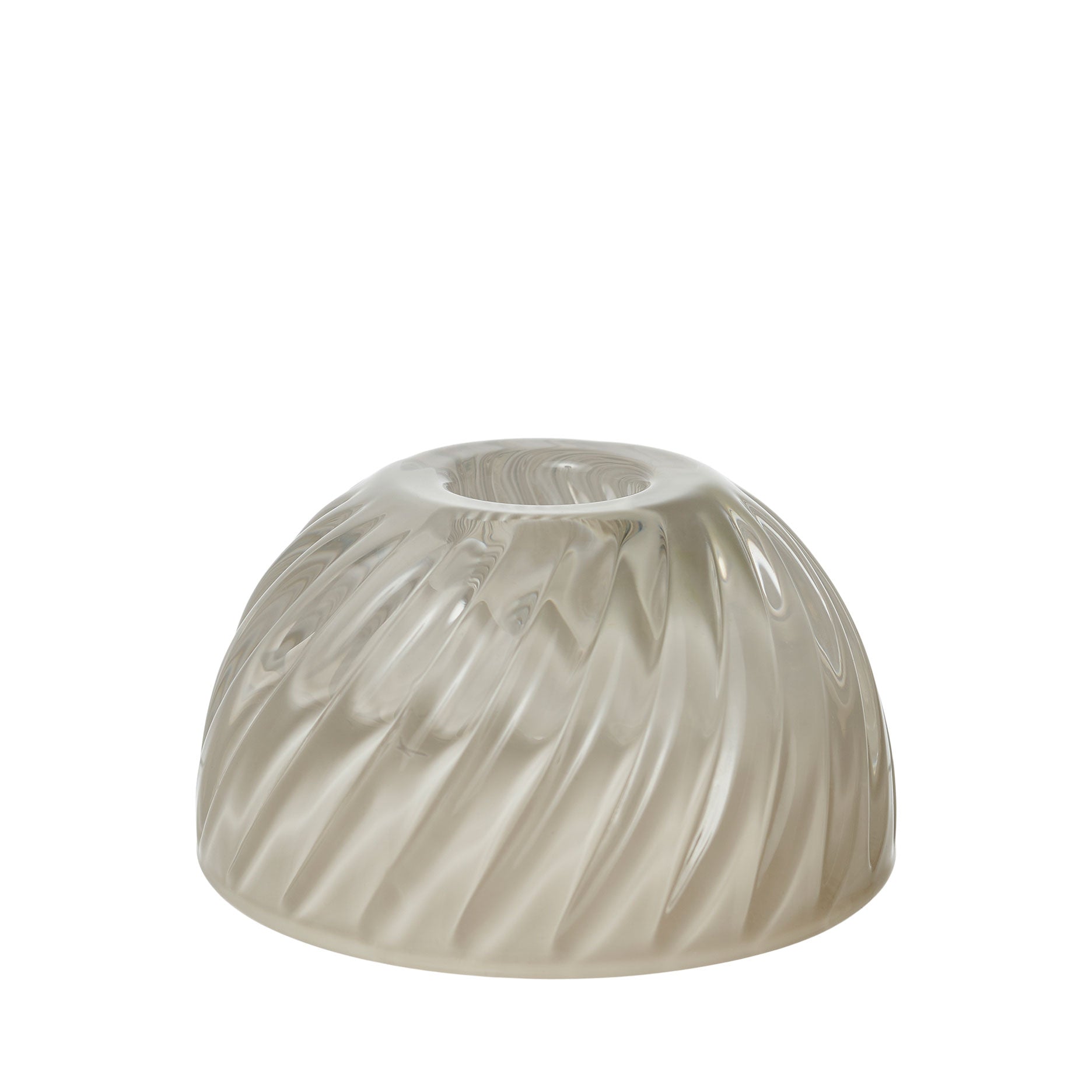 Turn glas lysestage